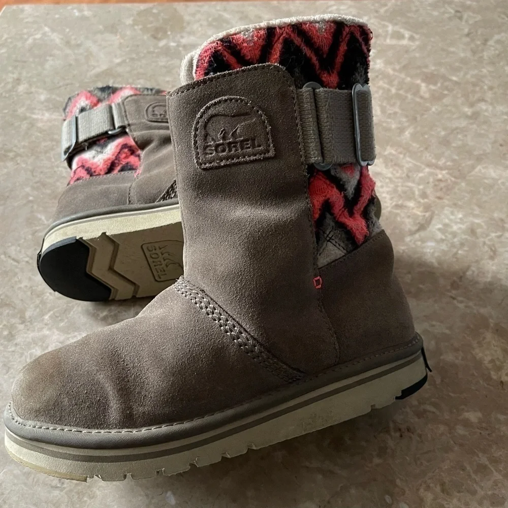 SOREL Newbie Campus Mid Chevron Boot women’s 5 - Picture 2 of 9